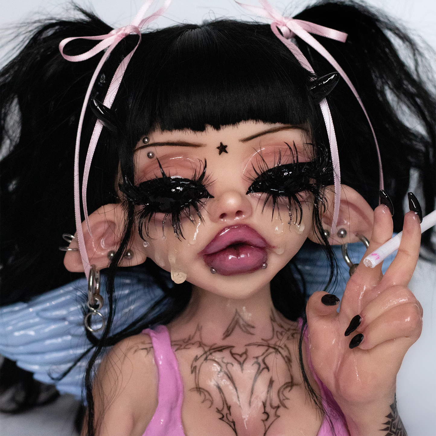 *CUPID ON HER SMOKE BREAK*