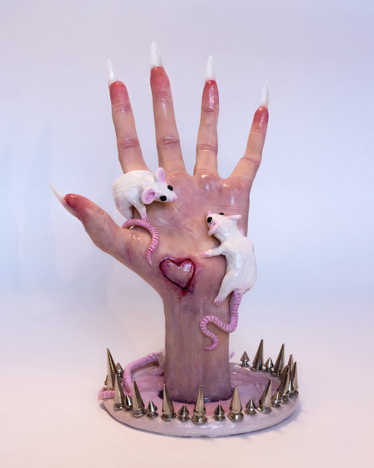 RAT GIRL RING HOLDER